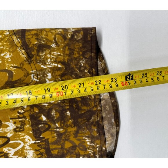 Quiksilver Board Shorts Mens 38 10" Script Logo AOP Beach Swim Trunks Grunge - Picture 5 of 6